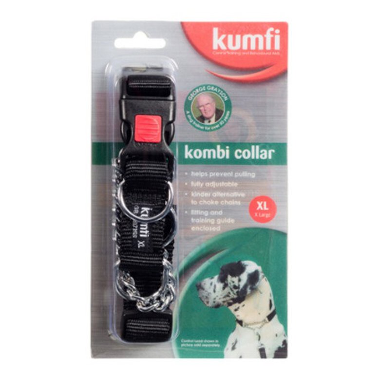 Kumfi Kombi Coleira anti puxões de nylon para cães, , large image number null